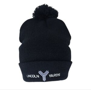 Lincoln Yards Casual Unisex Beanie Knitting Hat Winter Solid Dark Blue